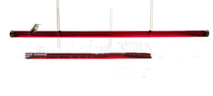 Discover the Joy of Birdwatching with Our Hanging Long Tube Red Bird Feeder
