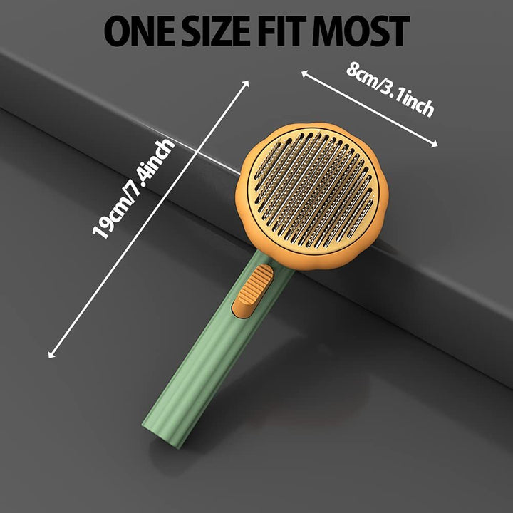 Experience Grooming Like Never Before with the Pet Pumpkin Grooming Brush
