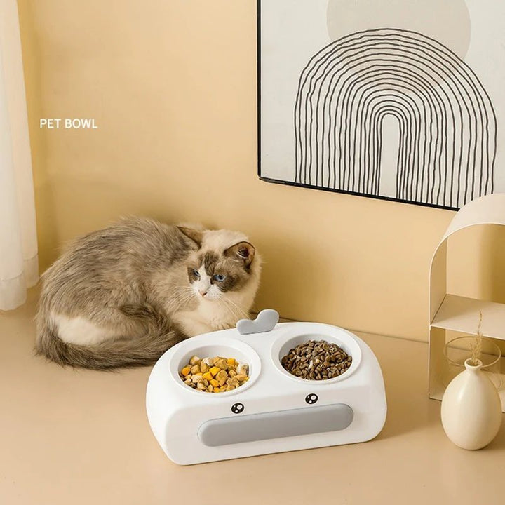 Duck Design Pet Double Bowl: The Perfect Dining Experience for Your Furry Friend