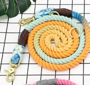 The Perfect Leash for Your Furry Companion: Multi-color Cotton Pet Long Dog Leash