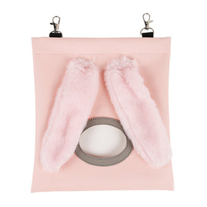Enhance Your Pet's Feeding Experience with the Cute Straw Bag Rabbit Totoro Hamster Feeder