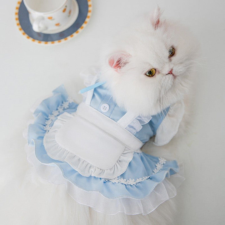 Dress Your Pet in Style with the Thin Cat Princess Dress