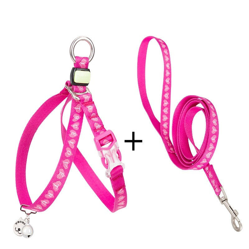 Pet Vest Small Dog Teddy Leash