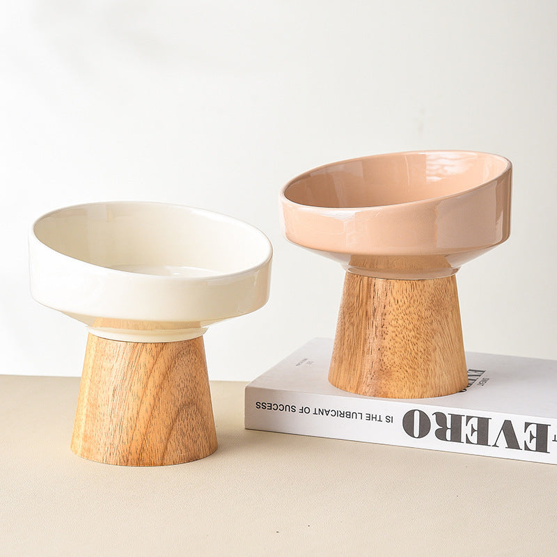 Pet Ceramic Bowl Puppy Feeder