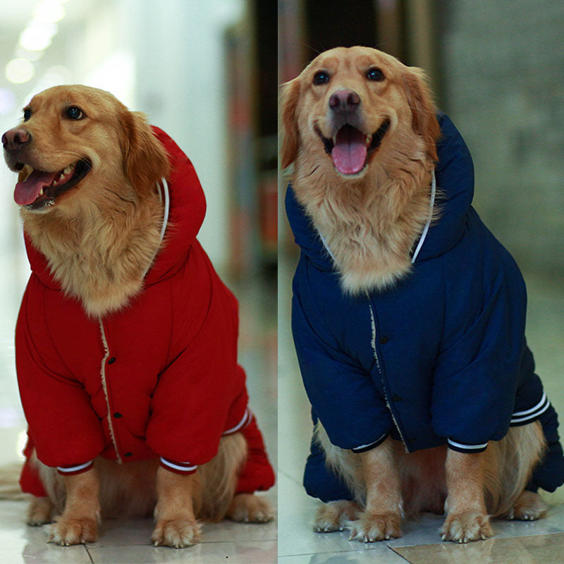 Medium Pet Big Dog Cotton Coat
