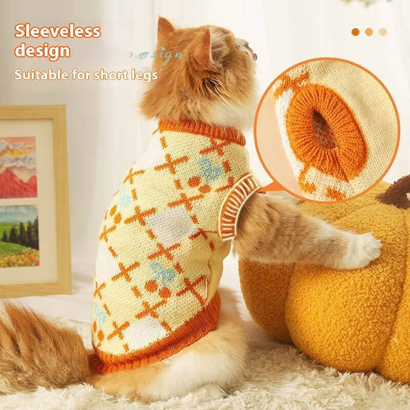 Cat Sweater Autumn-winter Warm And Windproof
