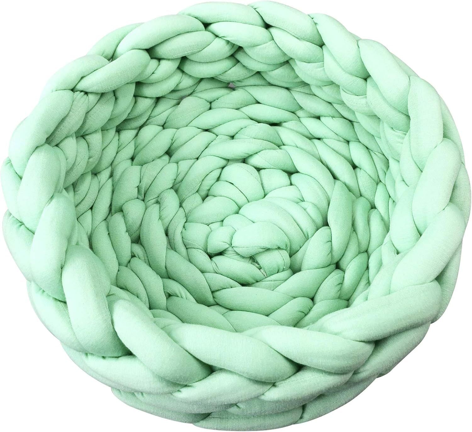 Knitted Round Pet Bed