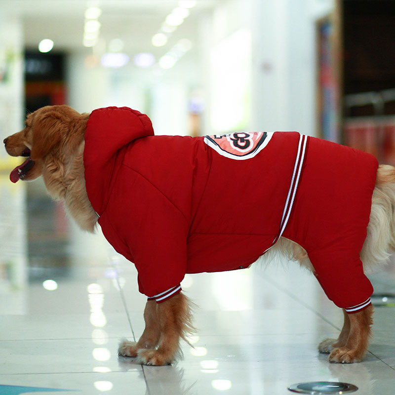 Medium Pet Big Dog Cotton Coat
