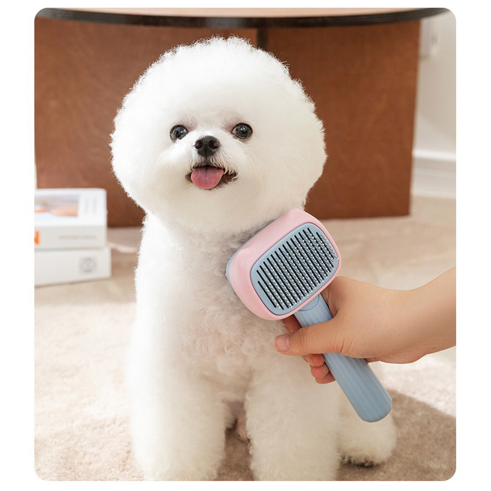 Pet Grooming Deshedding Brush For Large Dogs