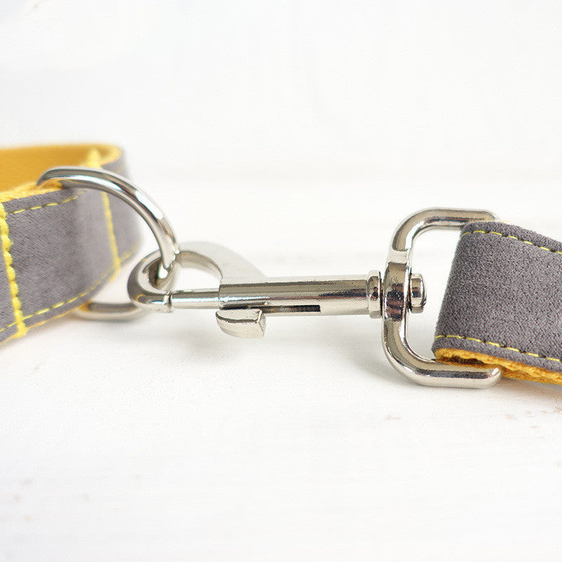 Retractable pet leash set