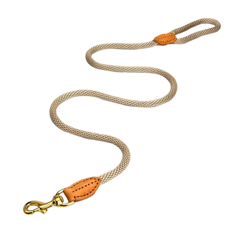 Pet Hand Holding Rope Leash