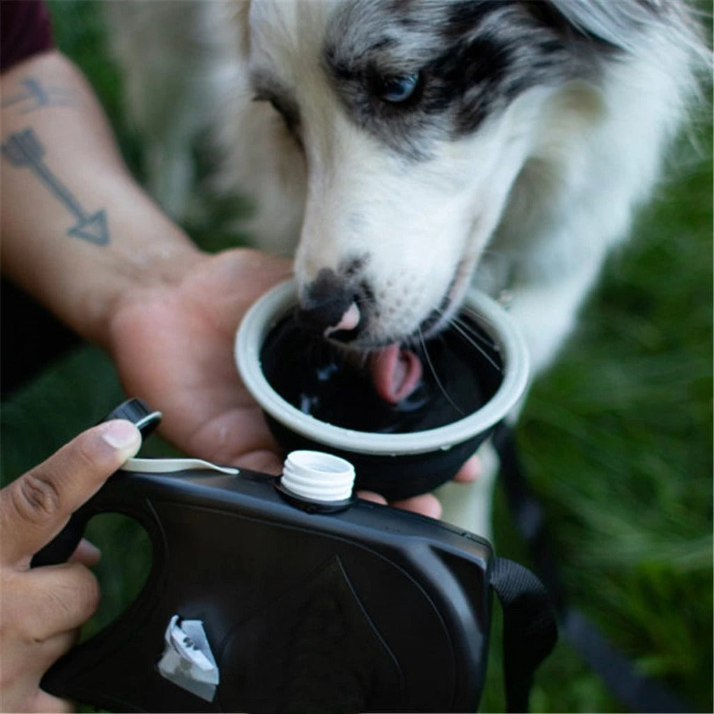 Pet traction rope kettle trash bag & Leash