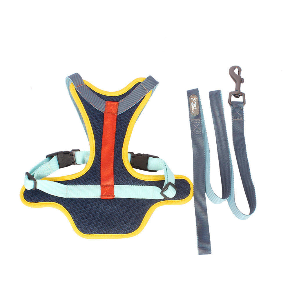 Pet chest strap dog leash