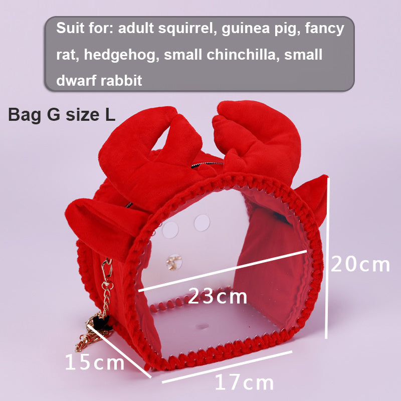 Hamster Cage Pet Out Of Bag Honey