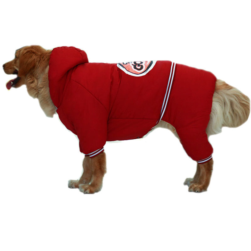 Medium Pet Big Dog Cotton Coat