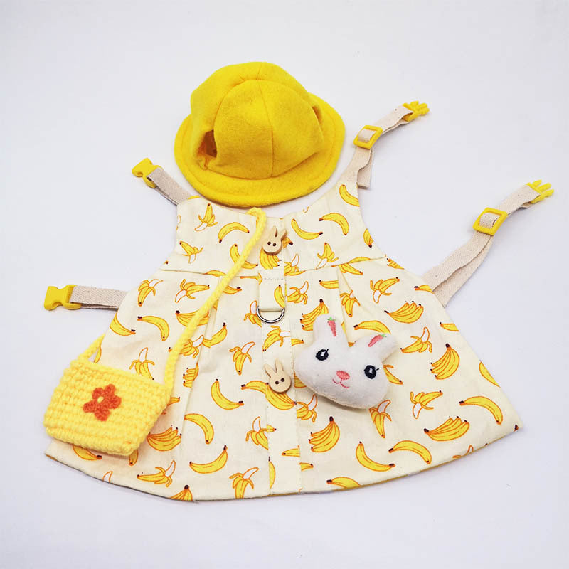 Pet Rabbit Garden Small Banana Clothes