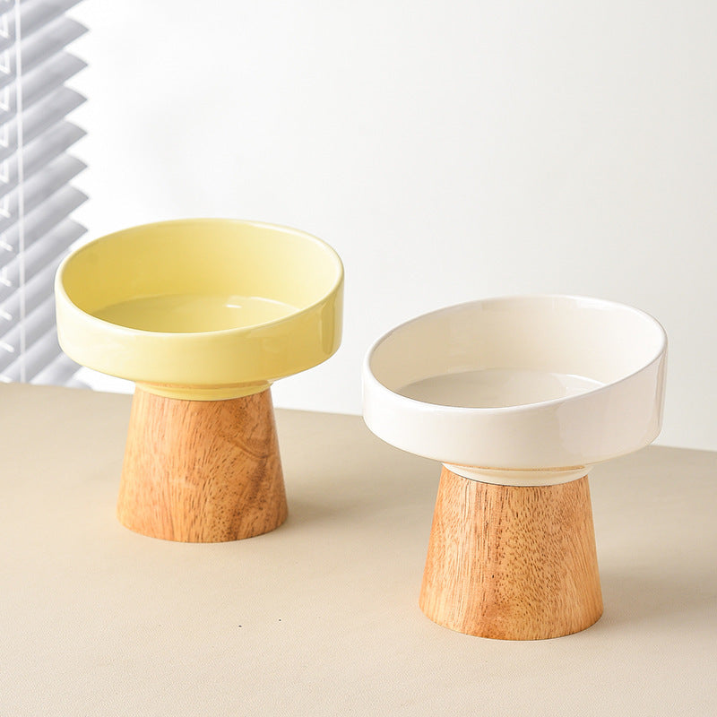 Pet Ceramic Bowl Puppy Feeder