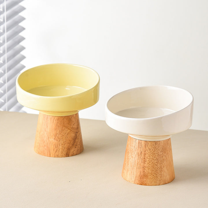 Pet Ceramic Bowl Puppy Feeder