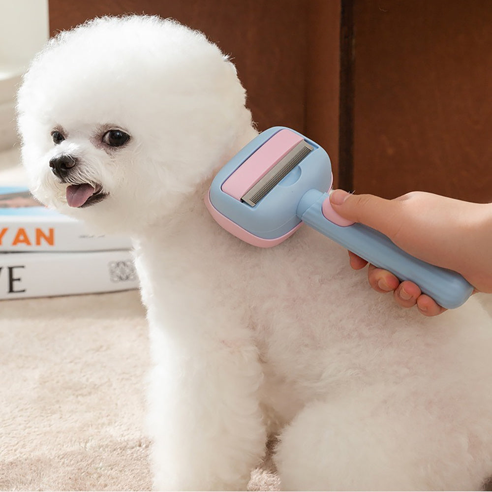 Pet Grooming Deshedding Brush For Large Dogs