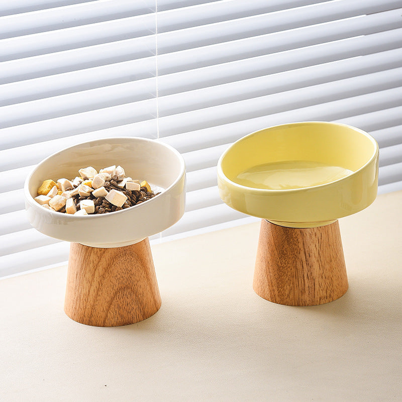 Pet Ceramic Bowl Puppy Feeder