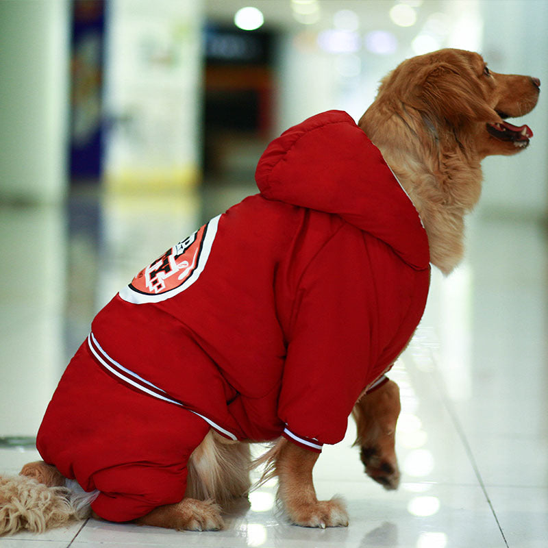 Medium Pet Big Dog Cotton Coat