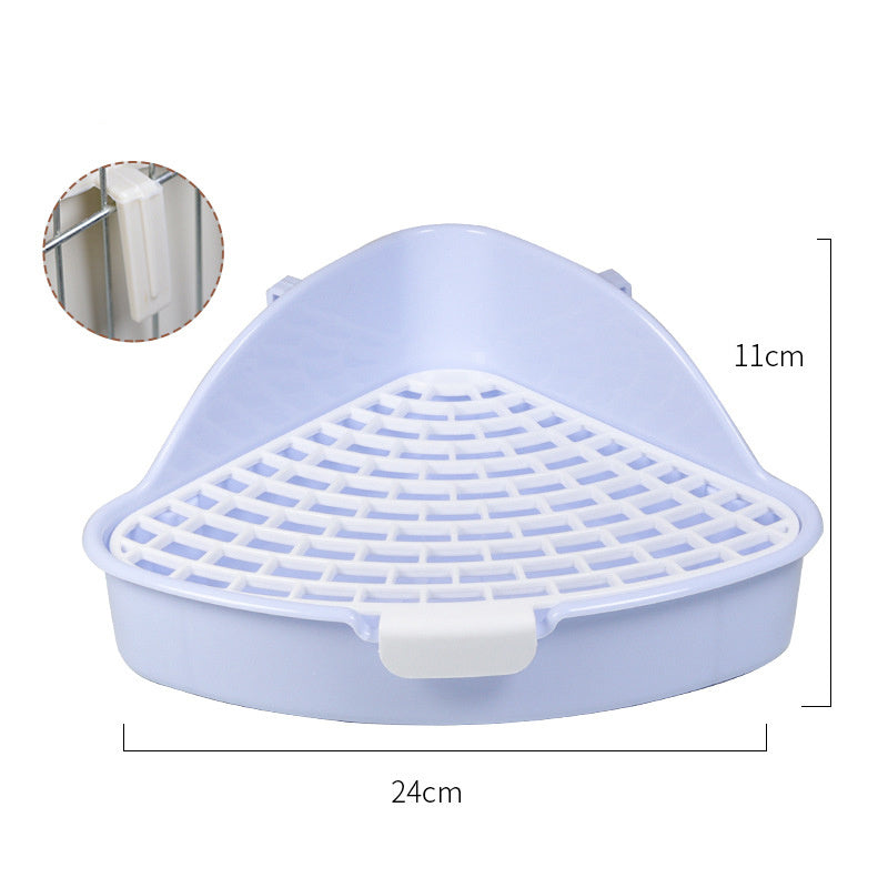 Rabbit Litter Box Bunny Corner Toilet Box