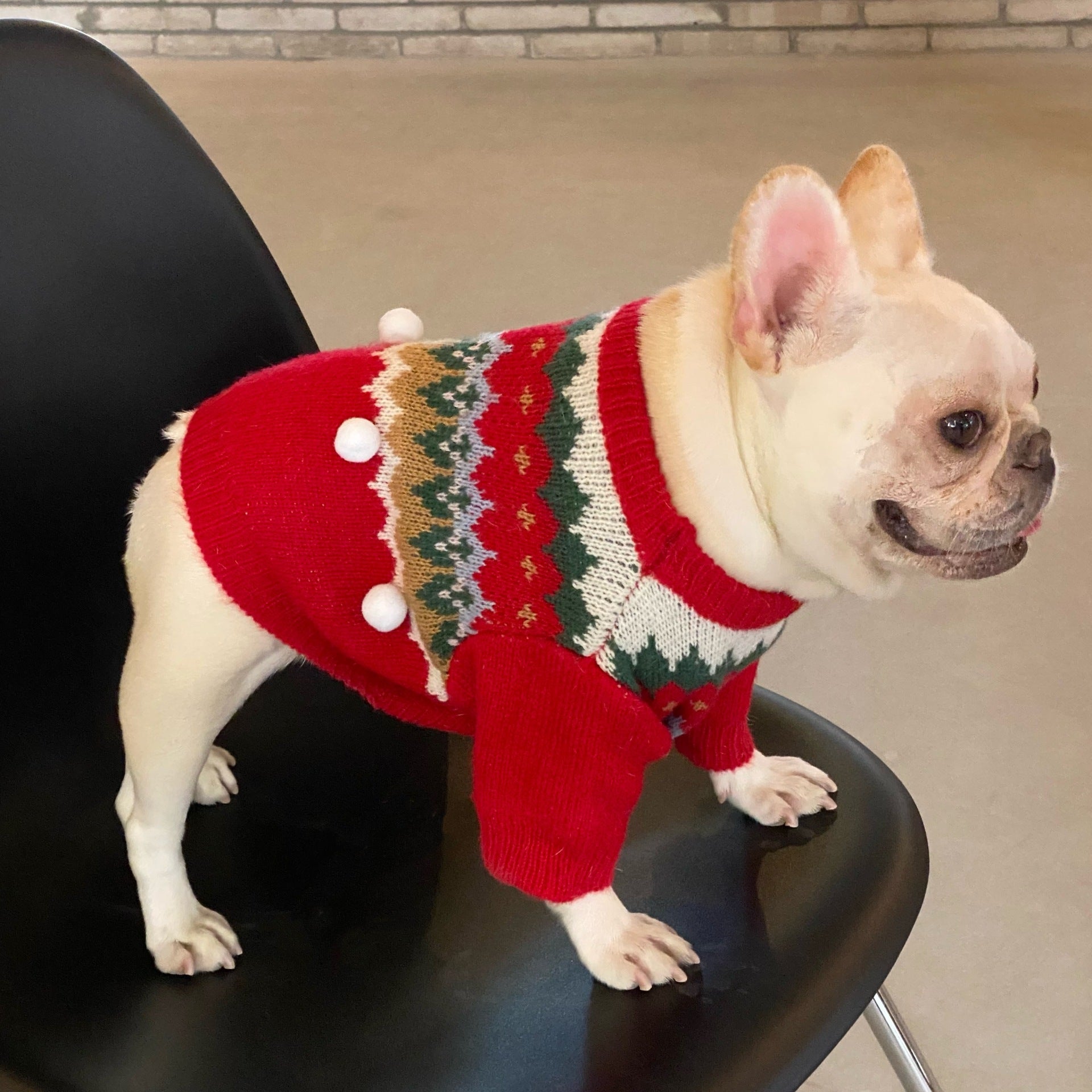 Pet Christmas Sweater Clothing