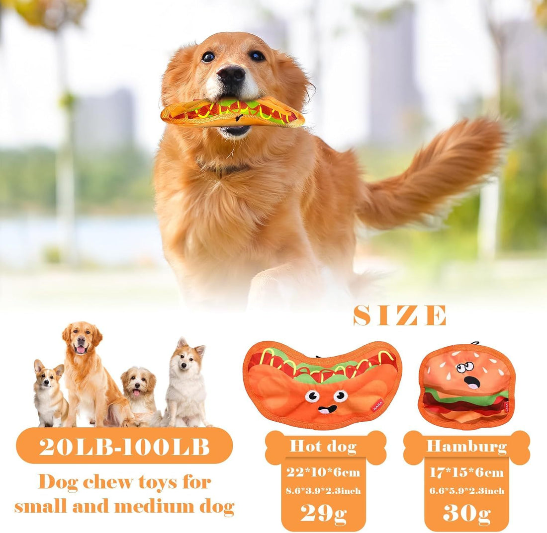 Crinkle Dog Squeaky Dog Toys