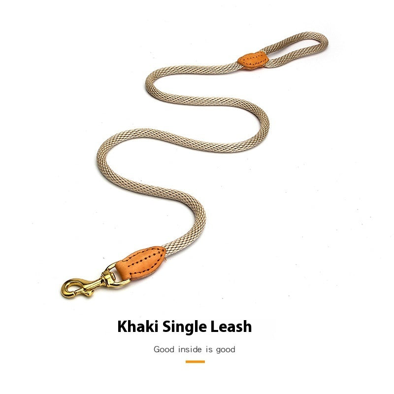 Pet Hand Holding Rope Leash