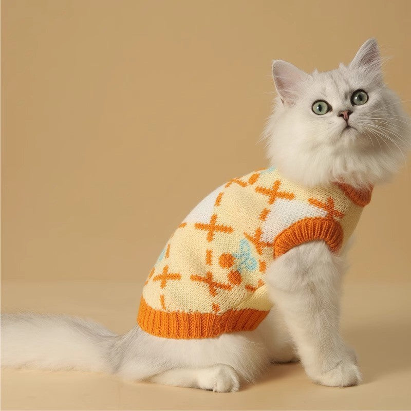 Cat Sweater Autumn-winter Warm And Windproof